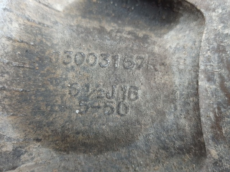 Recambio de llanta aluminio para dacia duster (hs_) 1.2 tce 125 referencia OEM IAM 403003062R  