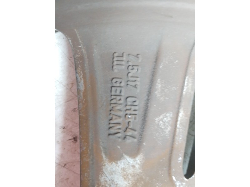 Recambio de llanta aluminio para peugeot 308 ii (lb_, lp_, lw_, lh_, l3_) 1.2 thp 130 referencia OEM IAM 9677989777  