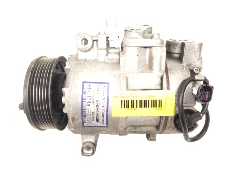 Recambio de compresor aire para seat exeo st (3r5) 2.0 tdi referencia OEM IAM 8E0260805  