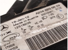 Recambio de faro izquierdo para mercedes-benz clase glk (x204) 220 cdi 4-matic (204.984, 204.997) referencia OEM IAM A2048206859 2