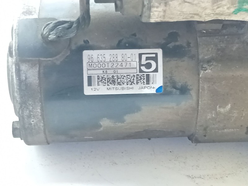 Recambio de motor arranque para peugeot 3008 monospace (0u_) 1.6 hdi referencia OEM IAM 966352888001  