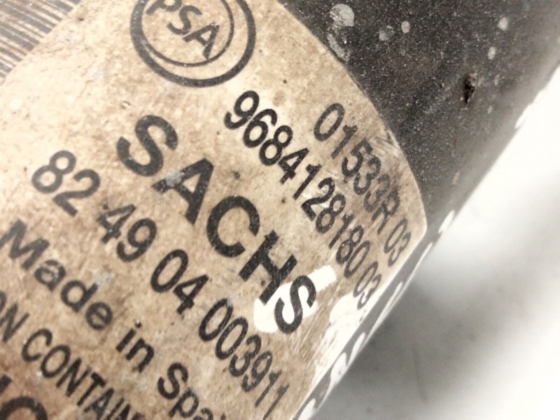 Recambio de amortiguador delantero derecho para citroën berlingo multispace (b9) 1.6 hdi 90 referencia OEM IAM 9684128180  