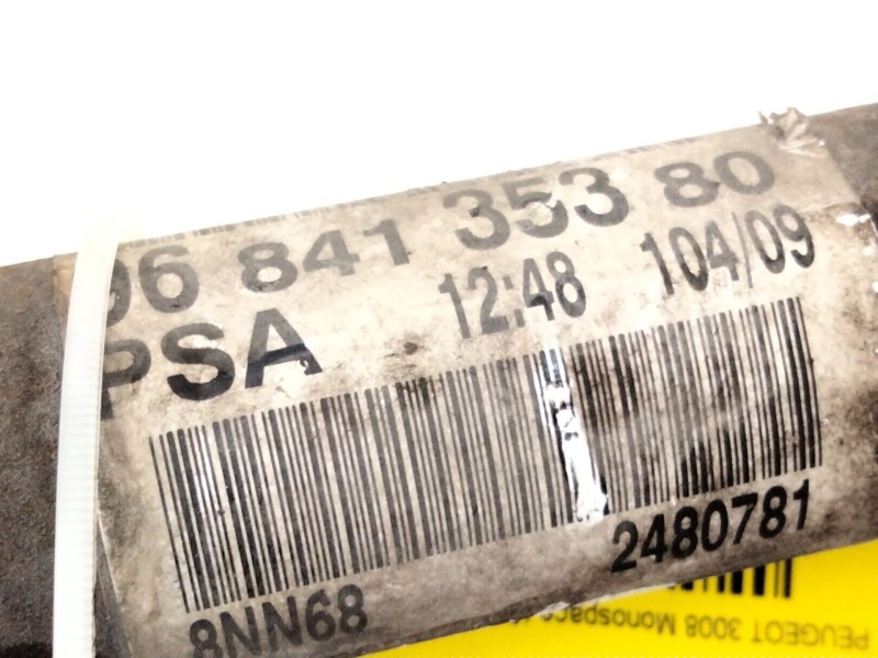 Recambio de transmision delantera izquierda para peugeot 3008 monospace (0u_) 1.6 hdi referencia OEM IAM 9684135380  