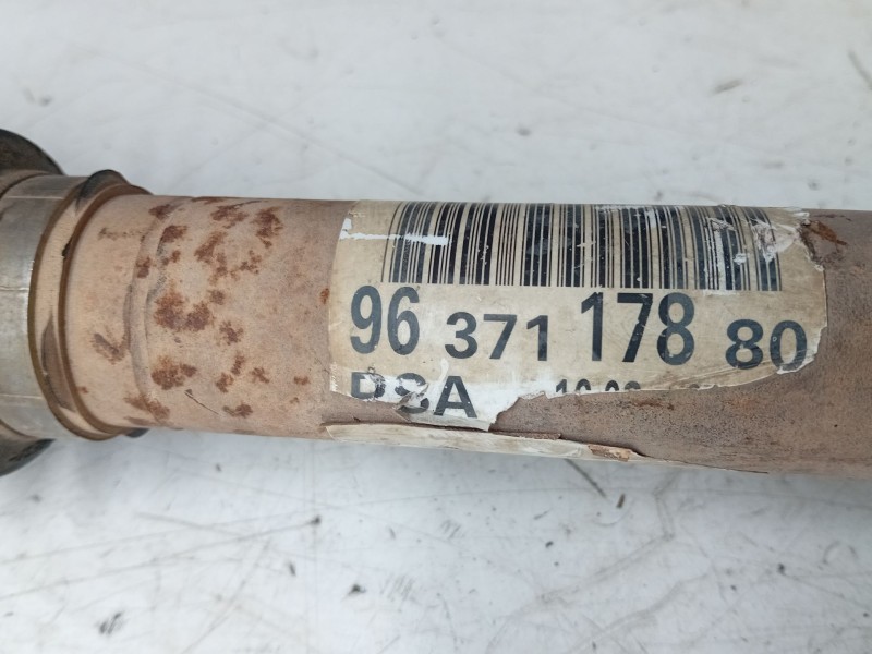 Recambio de transmision delantera derecha para citroën berlingo multispace (b9) 1.6 hdi 90 referencia OEM IAM 9637117880  