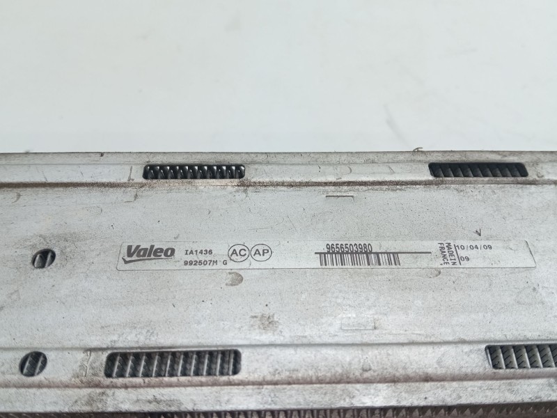 Recambio de intercooler para peugeot 3008 monospace (0u_) 1.6 hdi referencia OEM IAM 9656503980  