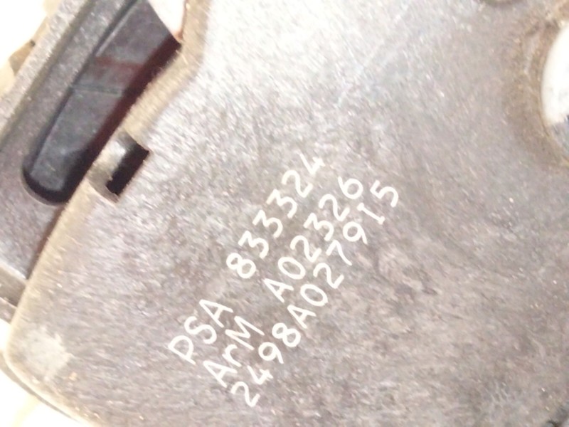 Recambio de cerradura puerta delantera derecha para peugeot 3008 monospace (0u_) 1.6 hdi referencia OEM IAM 833324  