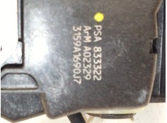 Recambio de cerradura puerta trasera izquierda para peugeot 3008 monospace (0u_) 1.6 hdi referencia OEM IAM 833322   2