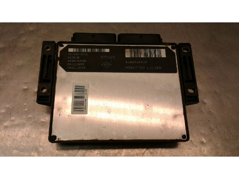 Recambio de centralita motor uce para renault kangoo (f/kc0) authentique referencia OEM IAM 8200546935 7700111549 
