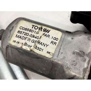 Recambio de elevalunas trasero derecho para toyota auris referencia OEM IAM 8572002440B  