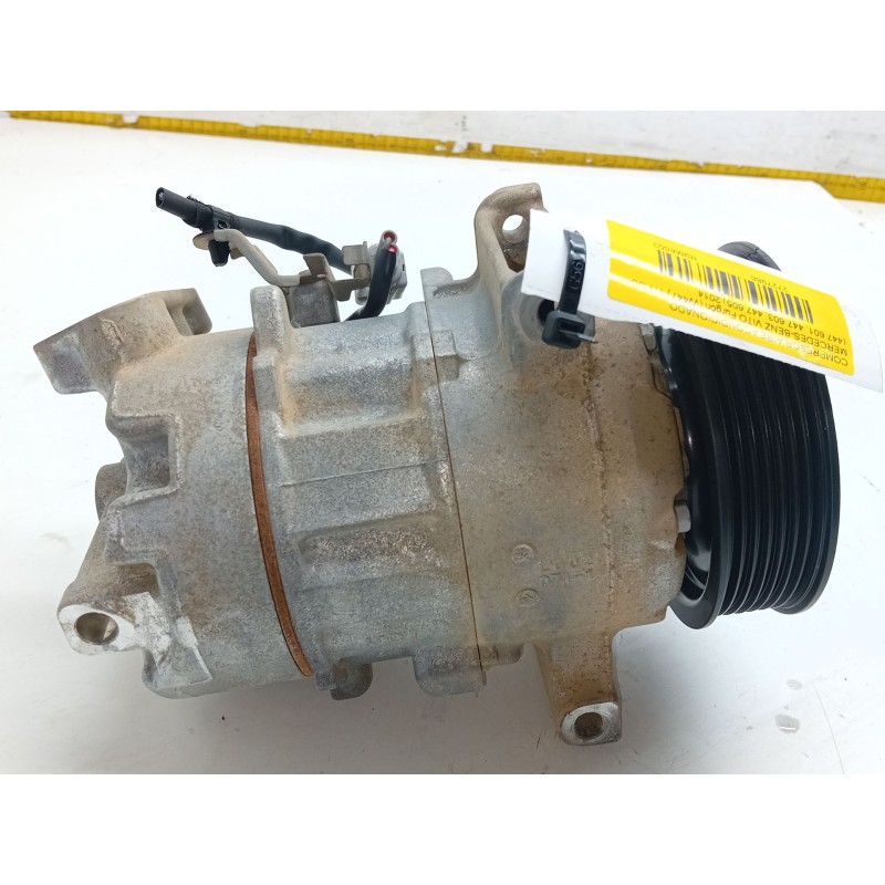 Recambio de compresor aire acondicionado para mercedes-benz vito furgón (w447) 111 cdi (447.601, 447.603, 447.605) referencia OE