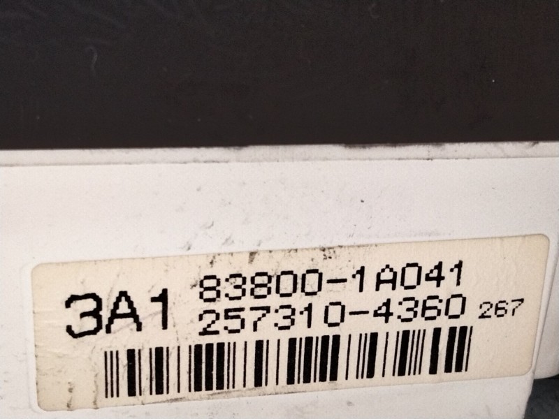 Recambio de cuadro instrumentos para toyota corolla (_e11_) 1.6 (ae111) referencia OEM IAM 838001A041  