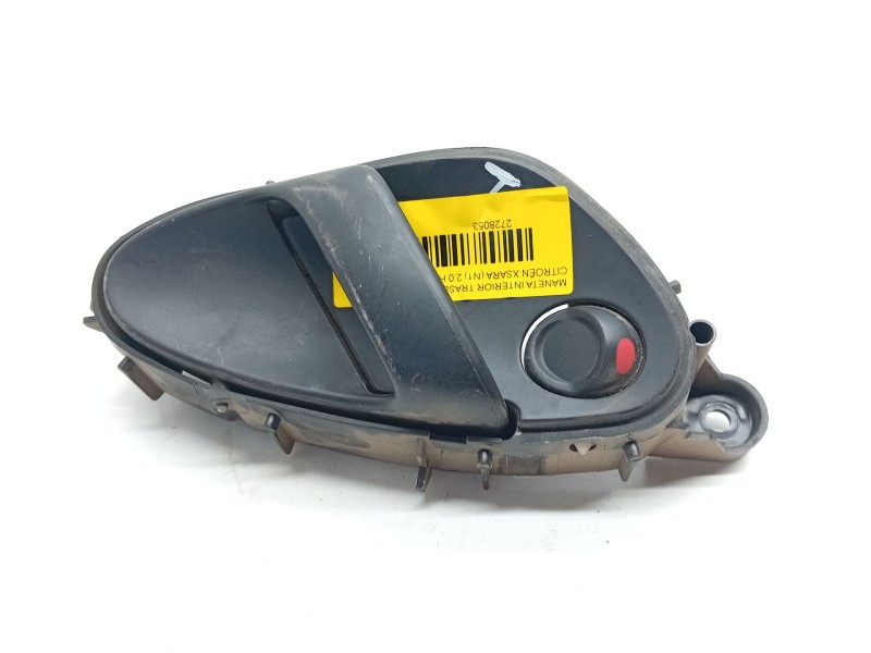 Recambio de maneta interior trasera derecha para citroën xsara (n1) 2.0 hdi 90 referencia OEM IAM 9623200077  