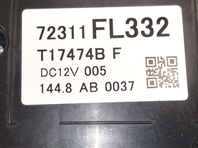 Recambio de mando calefaccion / aire acondicionado para subaru xv (gt) 2.0 i awd (gt7) referencia OEM IAM 72311FL332  