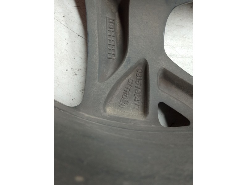 Recambio de llanta aluminio para citroën c-elysee (dd_) 1.5 bluehdi 100 referencia OEM IAM 9815781477  