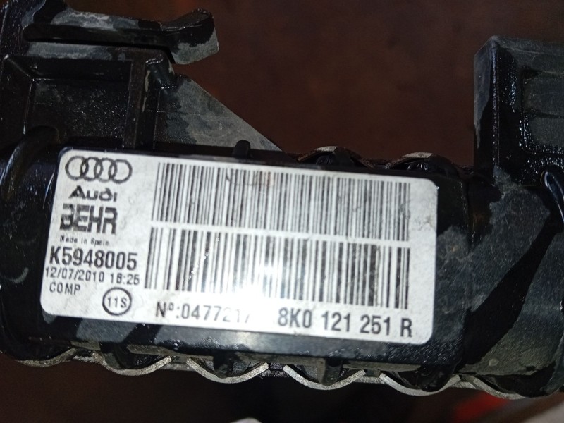 Recambio de radiador agua para audi q5 (8rb) 2.0 tdi quattro referencia OEM IAM 8K0121251R  