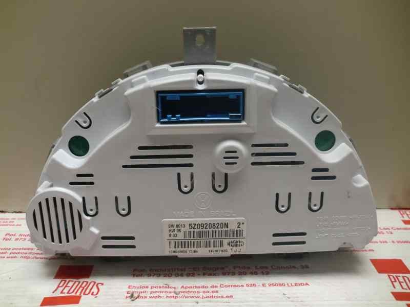 Recambio de cuadro instrumentos para volkswagen fox (5z1) referencia OEM IAM 5Z0920820N 2 VOLKSWAGEN 
