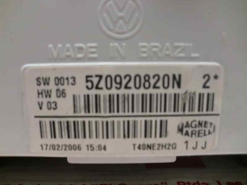 Recambio de cuadro instrumentos para volkswagen fox (5z1) referencia OEM IAM 5Z0920820N 2 VOLKSWAGEN 