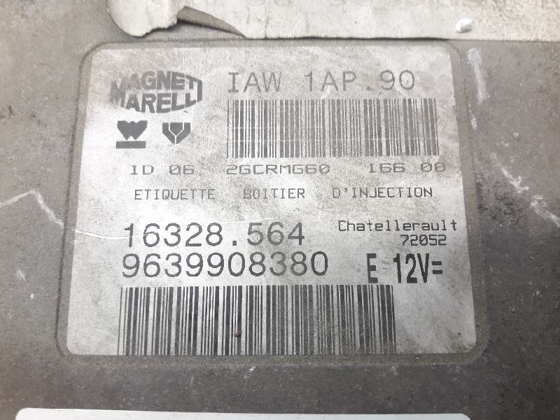 Recambio de centralita motor uce para peugeot 206 berlina xt referencia OEM IAM 9639908380 16328.564 IAW1AP.90