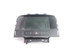 Recambio de pantalla multifuncion para opel astra j lim. cosmo referencia OEM IAM 22764032  