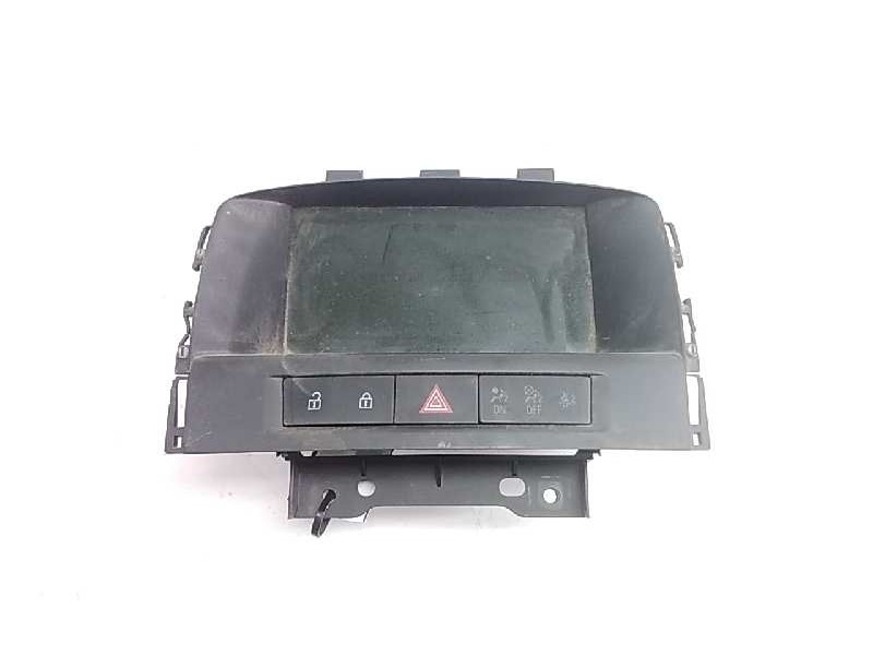 Recambio de pantalla multifuncion para opel astra j lim. cosmo referencia OEM IAM 22764032  