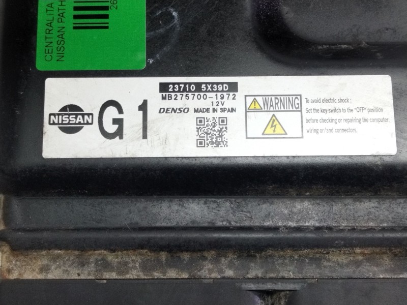 Recambio de centralita para nissan pathfinder (r51) 2.5 dci le referencia OEM IAM 237105X39D 2757001972 