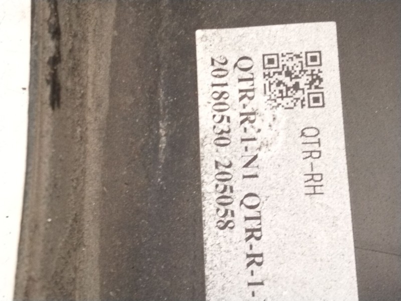 Recambio de aletin trasero derecho para subaru xv (gt) 2.0 i awd (gt7) referencia OEM IAM 20180530  