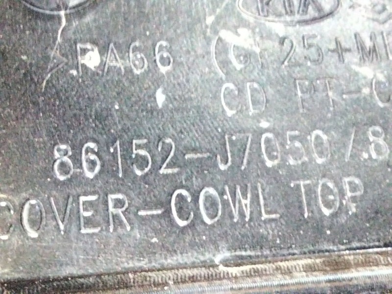 Recambio de torpedo para kia xceed (cd) 1.0 t-gdi referencia OEM IAM 86152J7050  