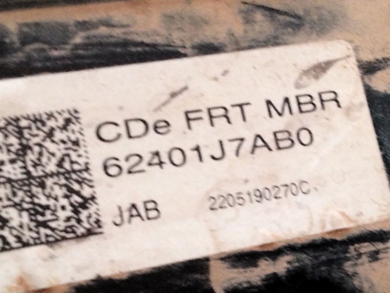 Recambio de subchasis para kia xceed (cd) 1.0 t-gdi referencia OEM IAM 62401J7AB0  