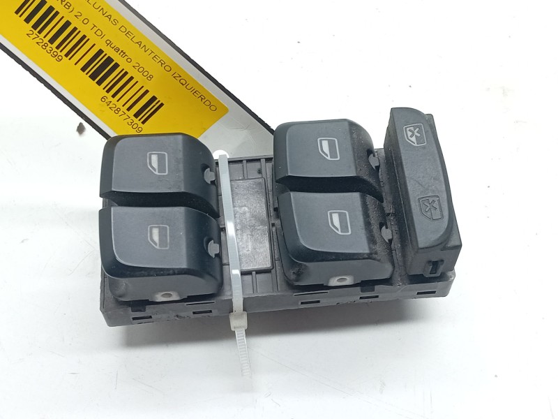 Recambio de mando elevalunas delantero izquierdo para audi q5 (8rb) 2.0 tdi quattro referencia OEM IAM   
