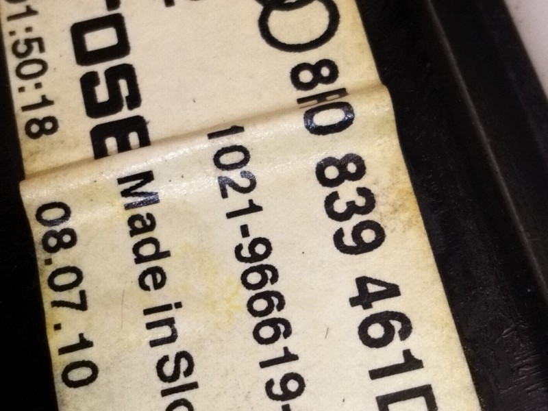 Recambio de elevalunas trasero izquierdo para audi q5 (8rb) 2.0 tdi quattro referencia OEM IAM 8R0839461  