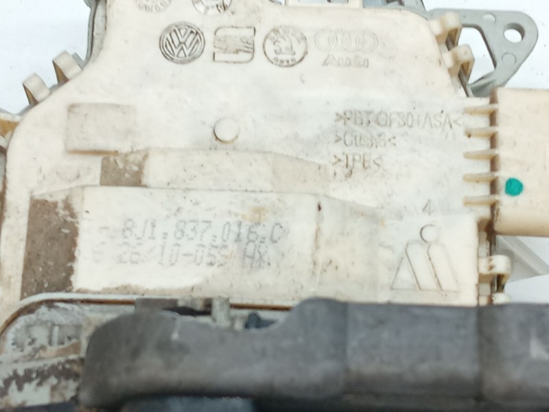 Recambio de cerradura puerta delantera derecha para audi q5 (8rb) 2.0 tdi quattro referencia OEM IAM 8J1837016C  