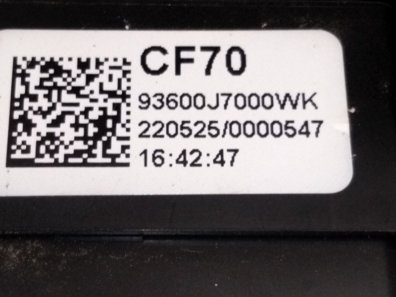 Recambio de warning para kia xceed (cd) 1.0 t-gdi referencia OEM IAM 93600J7000  