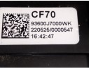 WARNING 93600J7000 