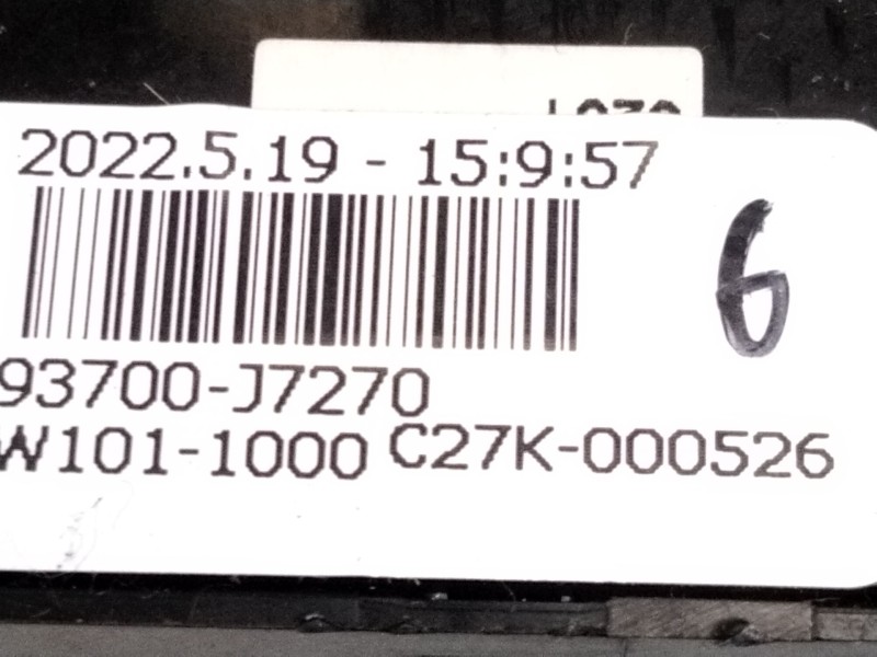 Recambio de mando multifuncion para kia xceed (cd) 1.0 t-gdi referencia OEM IAM 93700J7270  