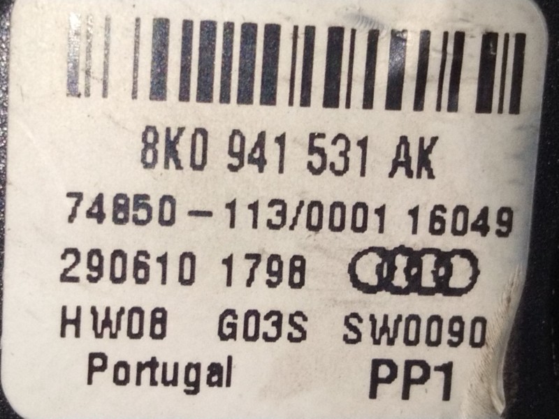 Recambio de mando luces para audi q5 (8rb) 2.0 tdi quattro referencia OEM IAM 8K0941531  