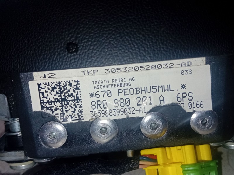Recambio de kit airbag para audi q5 (8rb) 2.0 tdi quattro referencia OEM IAM   