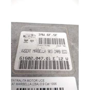 Recambio de centralita motor uce para seat marbella (28a) 0.9 cat referencia OEM IAM IAW6FSF 6160204701E M40PTFA2