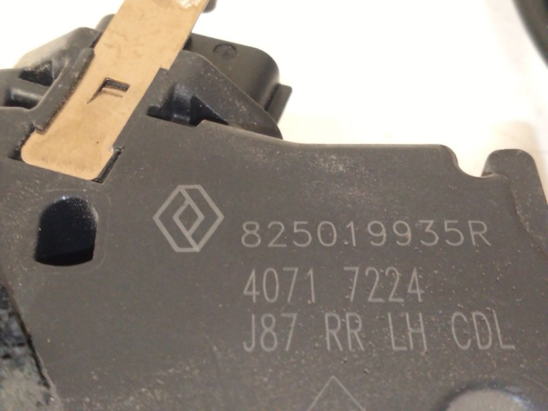 Recambio de cerradura puerta trasera izquierda para renault captur i (j5_, h5_) 1.2 tce 120 referencia OEM IAM 825019935R  