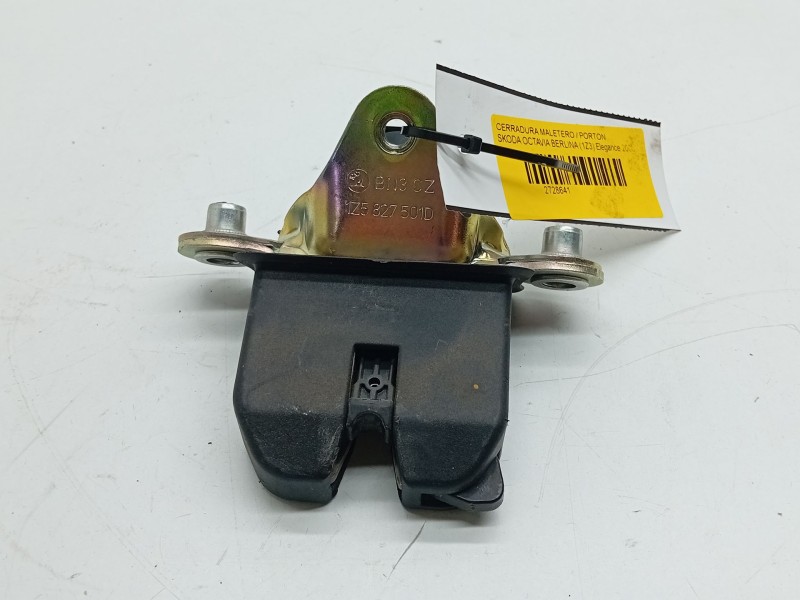 Recambio de cerradura maletero / porton para skoda octavia berlina (1z3) elegance referencia OEM IAM 1Z5827501D  