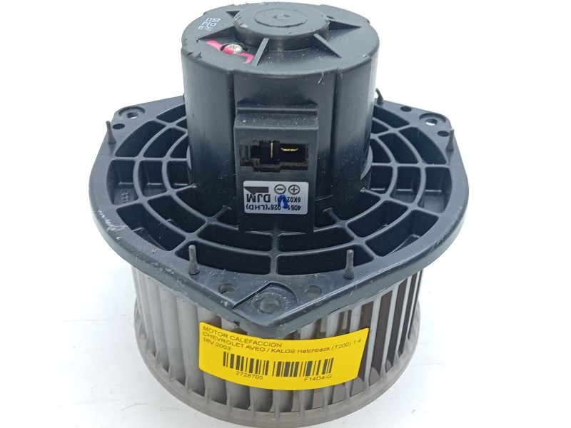 Recambio de motor calefaccion para chevrolet aveo / kalos hatchback (t200) 1.4 16v referencia OEM IAM 4051026  