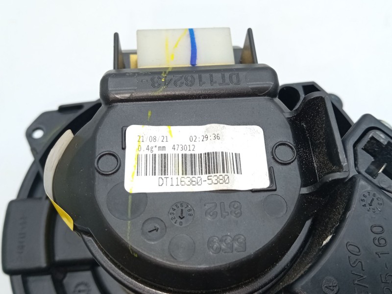 Recambio de motor calefaccion para renault clio v (b7_) 1.5 blue dci 100 (b7ad) referencia OEM IAM DT1163605380  