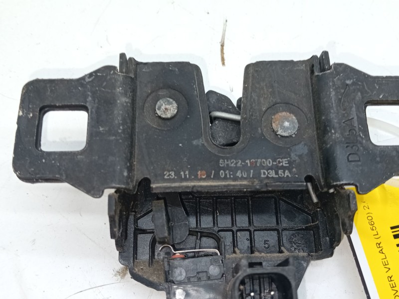 Recambio de cerradura capot para land rover range rover velar (l560) 2.0 d240 sd4 4x4 referencia OEM IAM 5H2216700CE  