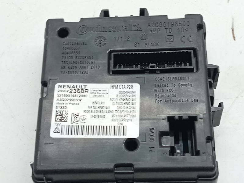Recambio de modulo electronico para renault clio v (b7_) 1.5 blue dci 100 (b7ad) referencia OEM IAM 285S22368R  
