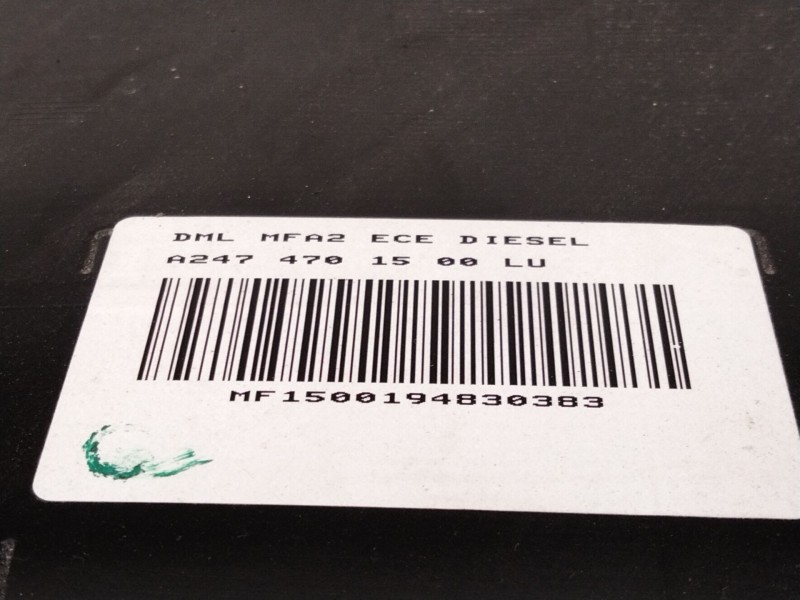 Recambio de deposito combustible para mercedes-benz clase b sports tourer (w247) b 180 d (247.003) referencia OEM IAM A247470150