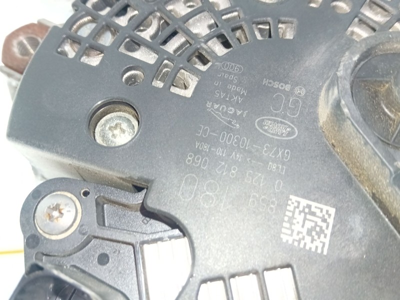 Recambio de alternador para land rover range rover velar (l560) 2.0 d240 sd4 4x4 referencia OEM IAM GX7310300  