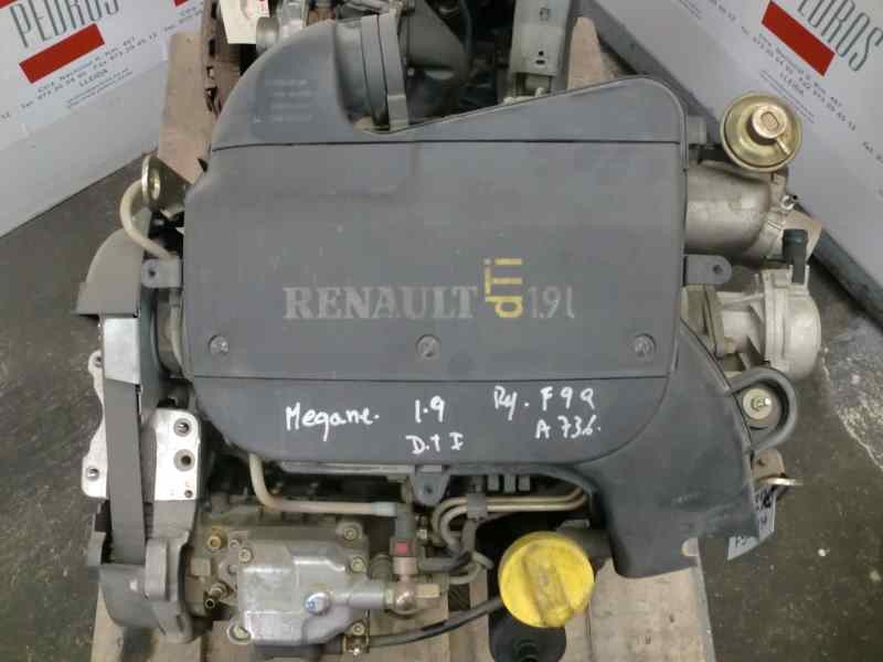 Recambio de motor completo para renault megane i coupe fase 2 (da..) 1.9 dti diesel cat referencia OEM IAM F9Q 736  45687