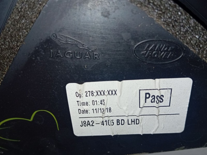 Recambio de torpedo para land rover range rover velar (l560) 2.0 d240 sd4 4x4 referencia OEM IAM J8A24105  