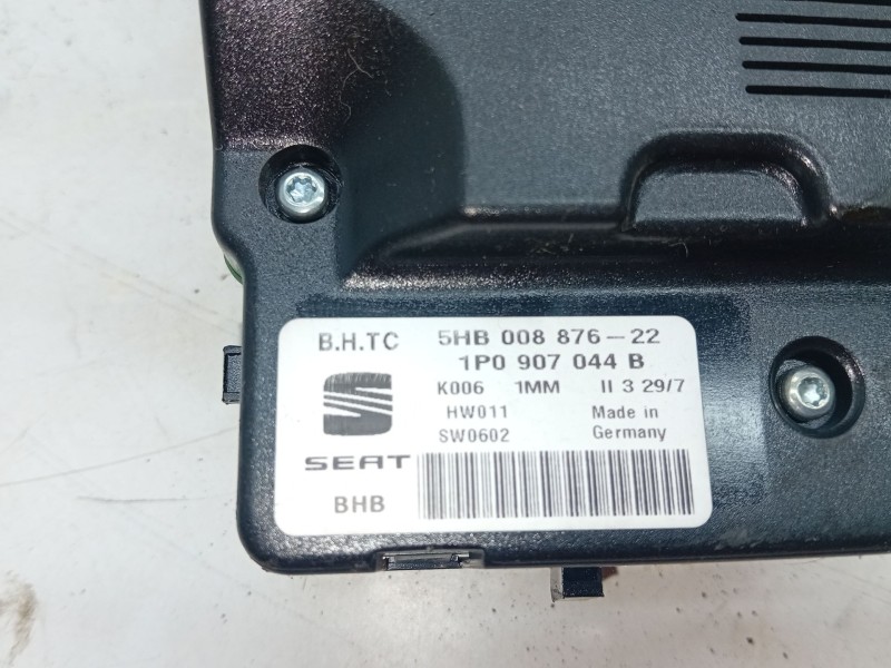 Recambio de mando calefaccion / aire acondicionado para seat leon (1p1) 1.9 tdi referencia OEM IAM 1P0907044B  