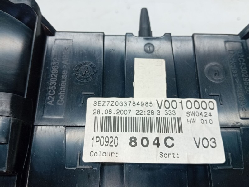 Recambio de cuadro instrumentos para seat leon (1p1) 1.9 tdi referencia OEM IAM 1P0920804C  