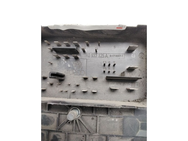 Recambio de caja fusibles para volkswagen touran (1t2) referencia OEM IAM 1K0937125A 1394932 
